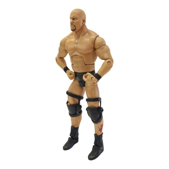 WWE Stone Cold Steve Austin Action Figure Wrestling 7" Wrestler 2011 Mattel - Picture 4 of 11